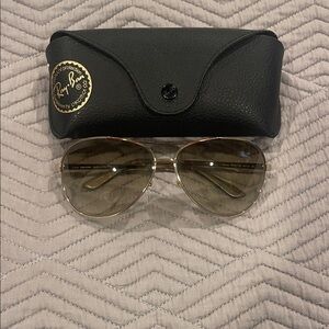 Tom Ford Gold Aviator Sunglasses
